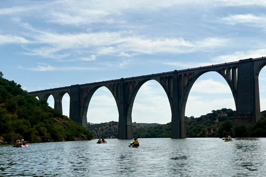 rutas piraguas calera ciudad via verde